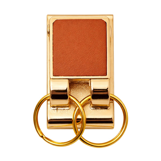THE MEN THING KeyChains NEXRON - GOLD - Stainless Steel Keychain for Men & Boy