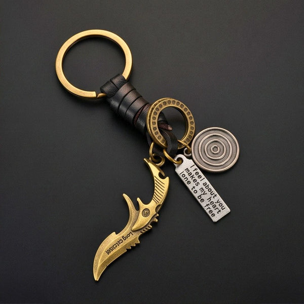 REBEL DAGGER - Stainless Steel Keychain for Men & Boy