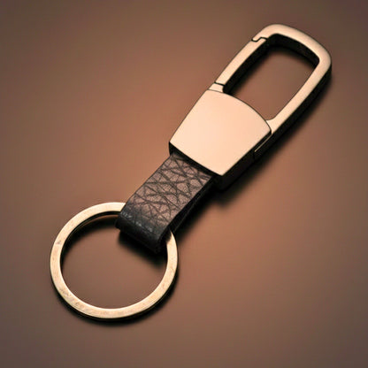 THE MEN THING KeyChains RUGGEDCORE BLACK - Stainless Steel Keychain for Men & Boy
