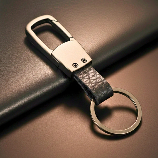 RUGGEDCORE BLACK - Stainless Steel Keychain for Men & Boy