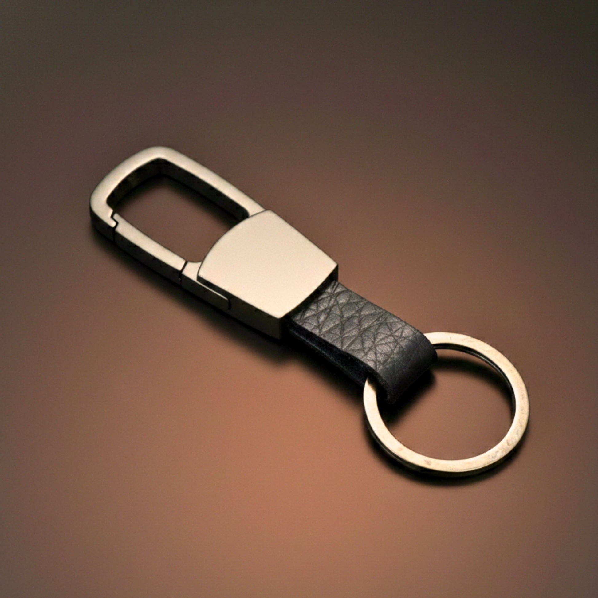 THE MEN THING KeyChains RUGGEDCORE BLACK - Stainless Steel Keychain for Men & Boy