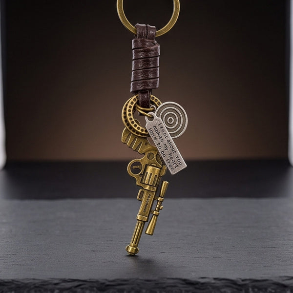 SNIPER TAG - Stainless Steel Keychain for Men & Boy
