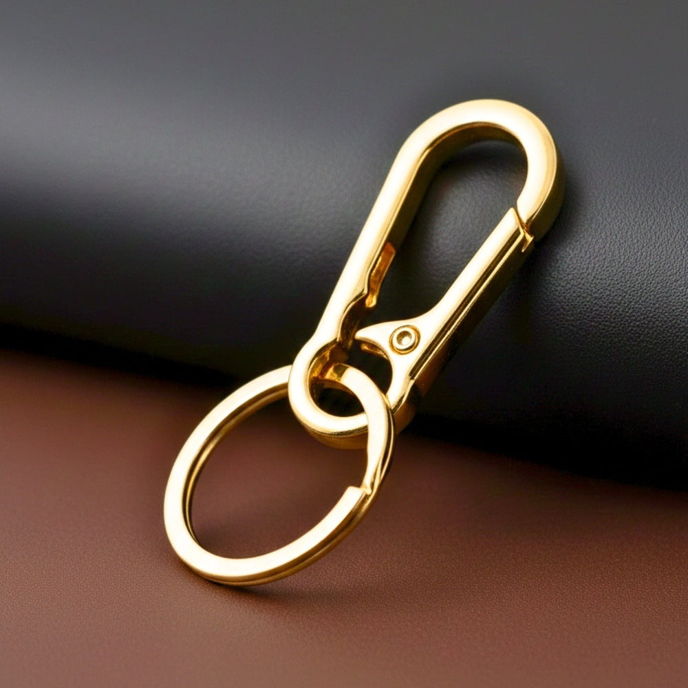 THE MEN THING KeyChains STEELNEX GOLD - Stainless Steel Keychain for Men & Boy