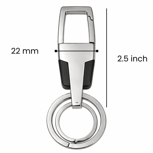TITANFRAME - Stainless Steel Keychain for Men & Boy