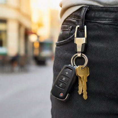 THE MEN THING KeyChains TITANFRAME - Stainless Steel Keychain for Men & Boy