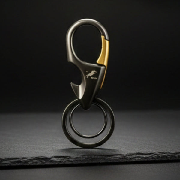 URBANHOOK - Stainless Steel Keychain for Men & Boy