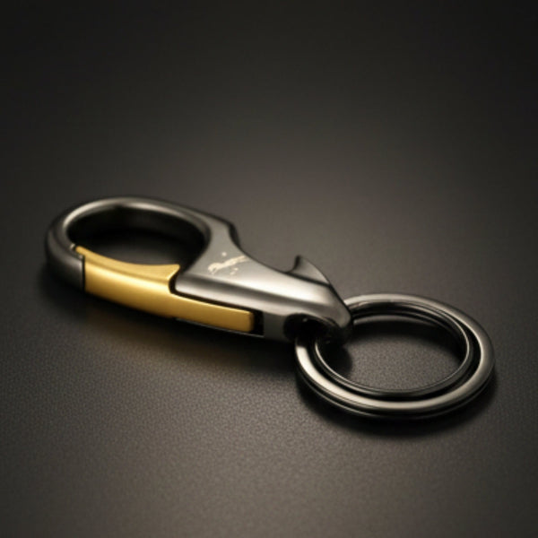 URBANHOOK - Stainless Steel Keychain for Men & Boy