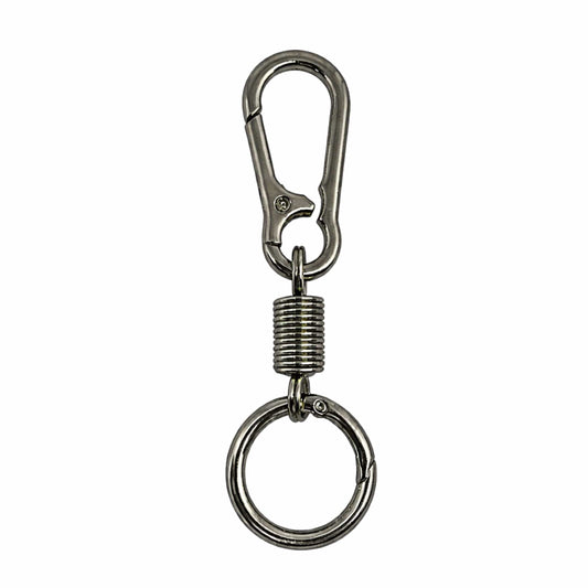 THE MEN THING KeyChains VANTOR - GUNMETAL GREY - Stainless Steel Keychain for Men & Boy