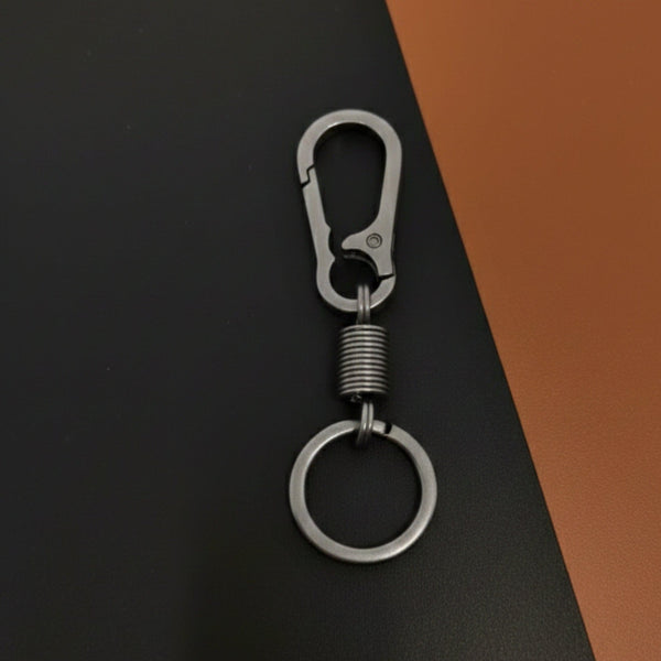 VANTOR - MATTE GREY - Stainless Steel Keychain for Men & Boy