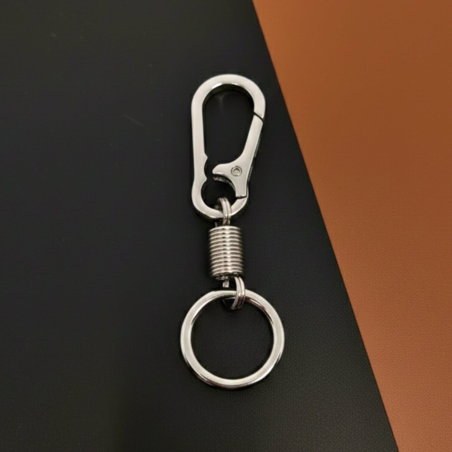 THE MEN THING KeyChains VANTOR - STEEL - Stainless Steel Keychain for Men & Boy
