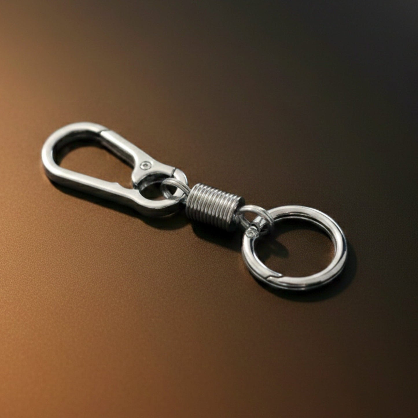 THE MEN THING KeyChains VANTOR - STEEL - Stainless Steel Keychain for Men & Boy