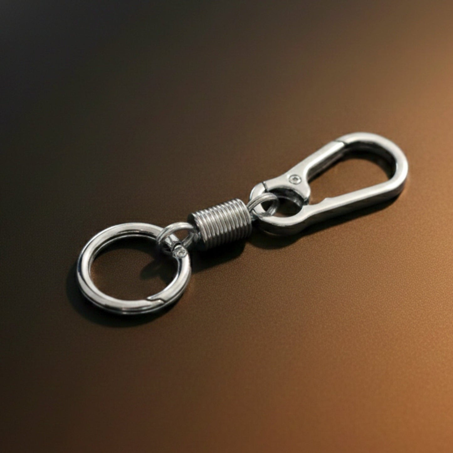 THE MEN THING KeyChains VANTOR - STEEL - Stainless Steel Keychain for Men & Boy