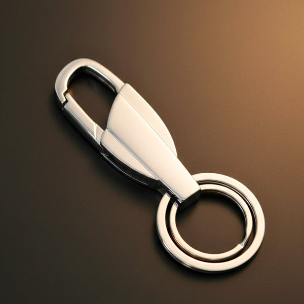 VELOX LOOP - STEEL - Stainless Steel Keychain for Men & Boy