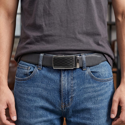 THE MEN THING Leather Belts Mens Genuine Leather Belt | 2 in 1 Reversible (Black & Brown) (1 Pc.) - NEXVIOR-ARKON