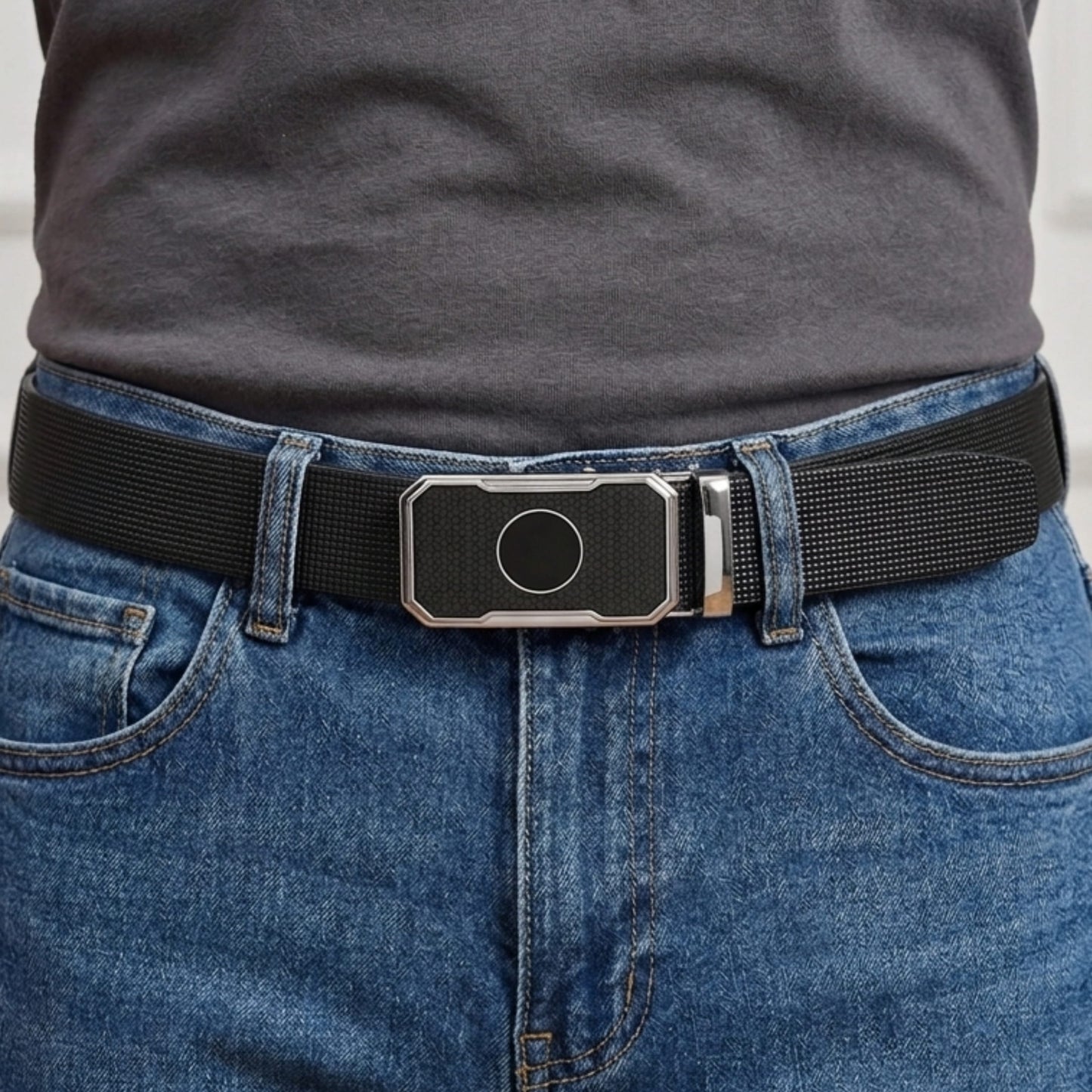 THE MEN THING Leather Belts Mens Genuine Leather Belt | 2 in 1 Reversible (Black & Brown) (1 Pc.) - NEXVIOR - MONTREX