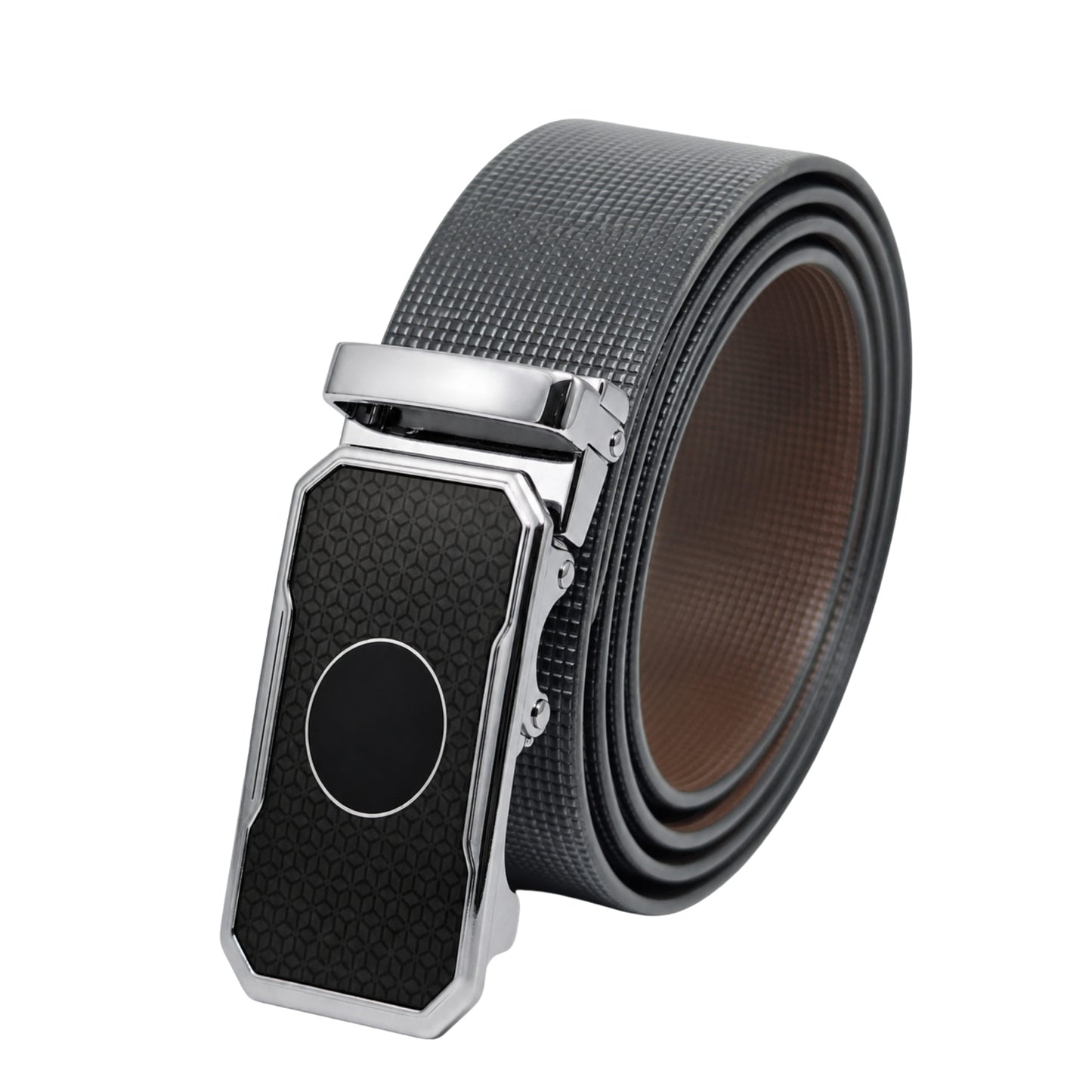 THE MEN THING Leather Belts Mens Genuine Leather Belt | 2 in 1 Reversible (Black & Brown) (1 Pc.) - NEXVIOR - MONTREX