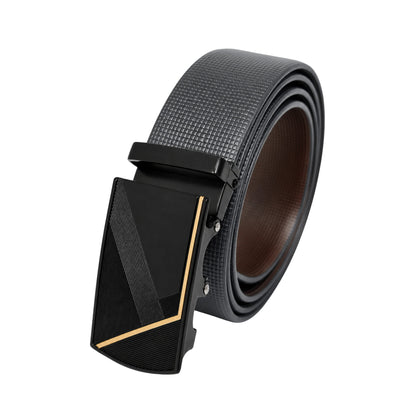 THE MEN THING Leather Belts Mens Genuine Leather Belt | 2 in 1 Reversible (Black & Brown) (1 Pc.) - NEXVIOR - NOCTIS