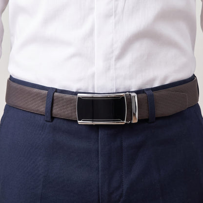 THE MEN THING Leather Belts Mens Genuine Leather Belt | 2 in 1 Reversible (Black & Brown) (1 Pc.) - NEXVIOR - VELMIR