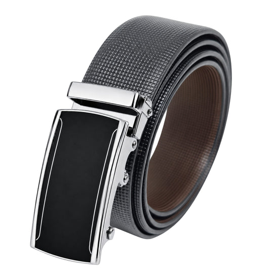 Mens Genuine Leather Belt | 2 in 1 Reversible (Black & Brown) (1 Pc.) - NEXVIOR - VELMIR — Leather Belts for Men | THE MEN THING