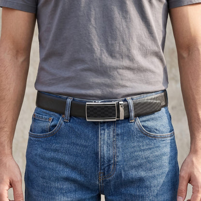 THE MEN THING Leather Belts Mens Genuine Leather Belt | 2 in 1 Reversible (Black & Brown) (1 Pc.) - SIGNORA-ARKON