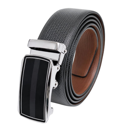 THE MEN THING Leather Belts Mens Genuine Leather Belt | 2 in 1 Reversible (Black & Brown) (1 Pc.) - SIGNORA - KLYNT