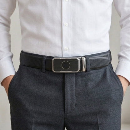 THE MEN THING Leather Belts Mens Genuine Leather Belt | 2 in 1 Reversible (Black & Brown) (1 Pc.) - SIGNORA - MONTREX