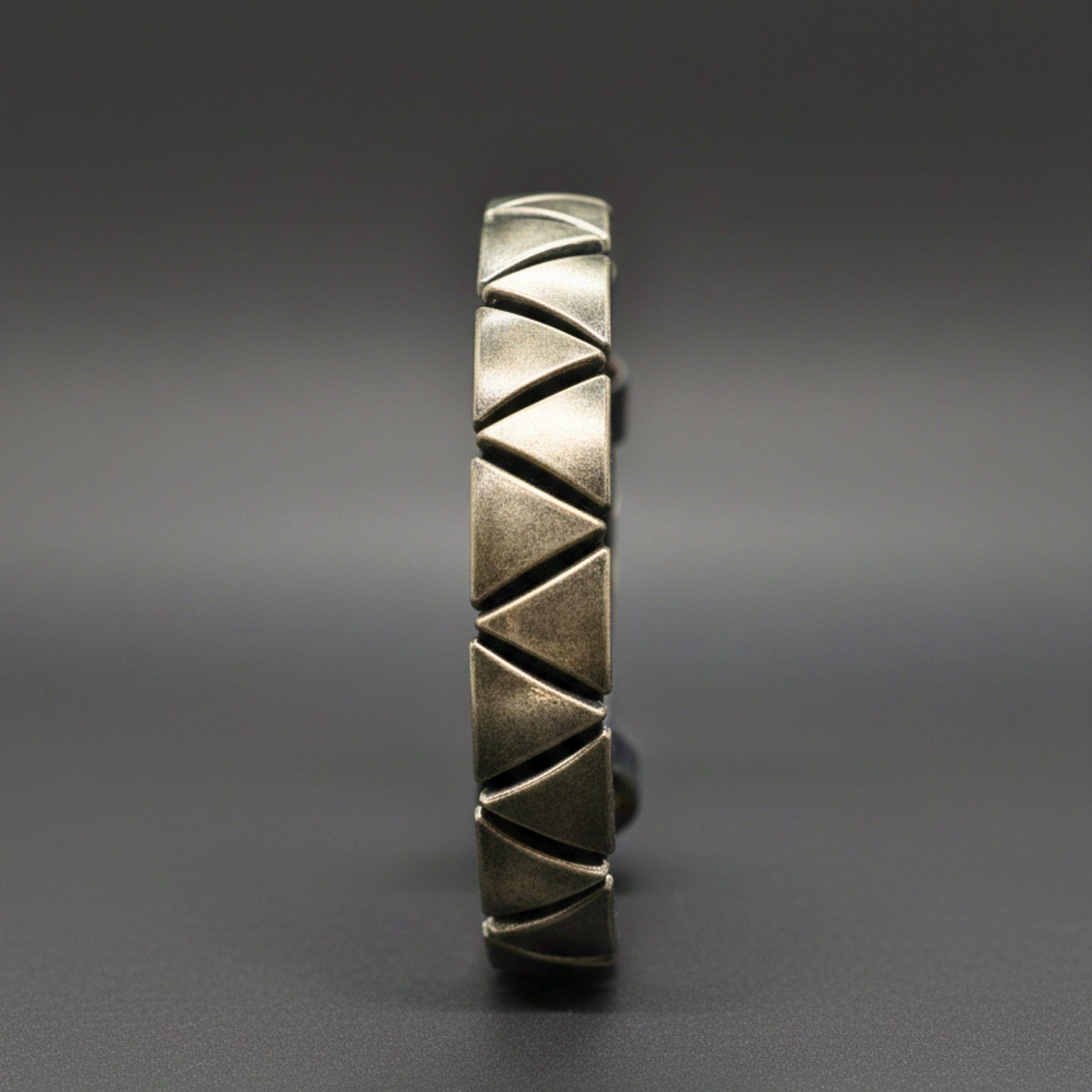 THE MEN THING Leather Bracelet DRAKKAR REIGN - 10mm Black Genuine Leather Adjustable Bracelet for Men & Boys (9.5 inch)