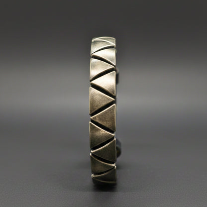 THE MEN THING Leather Bracelet DRAKKAR REIGN - 10mm Black Genuine Leather Adjustable Bracelet for Men & Boys (9.5 inch)