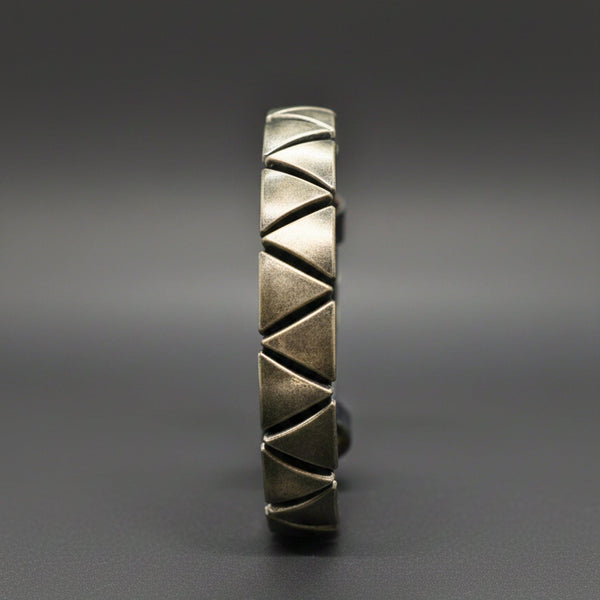 DRAKKAR REIGN - 10mm Black Genuine Leather Adjustable Bracelet for Men & Boys (9.5 inch)