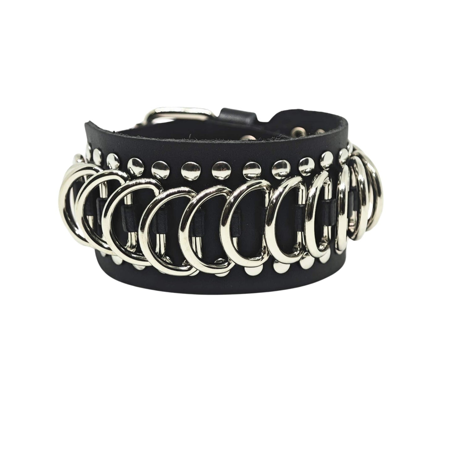 THE MEN THING Leather Bracelet EMBER LOOP - 38mm Genuine Leather Adjustable Bracelet for Men & Boys (9.5 inch)