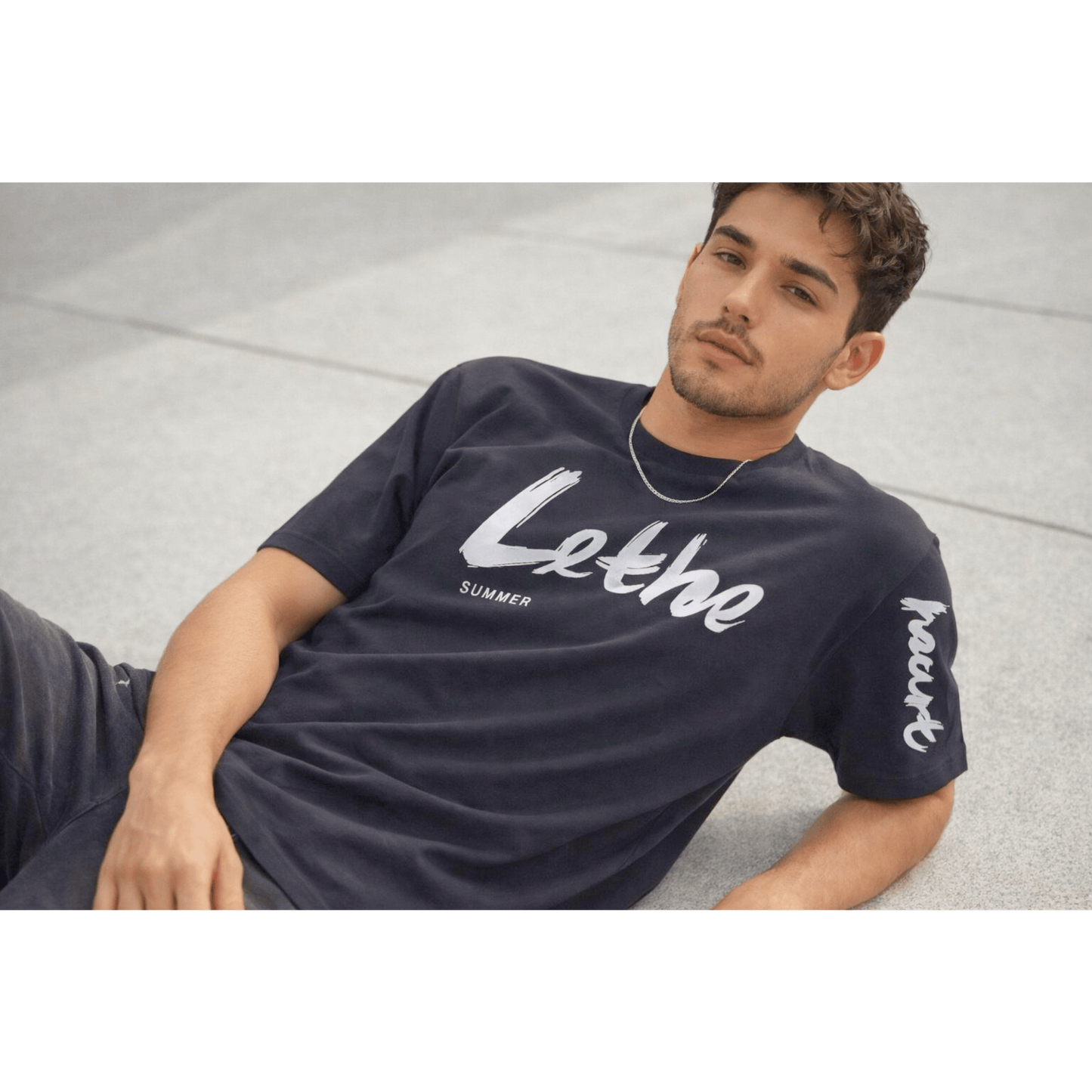 THE MEN THING Lethe Summer T-Shirt – Black