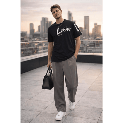 THE MEN THING Lethe Summer T-Shirt – Black
