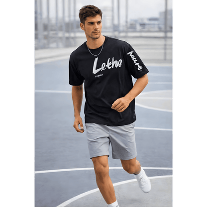 THE MEN THING Lethe Summer T-Shirt – Black