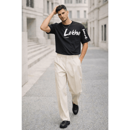THE MEN THING Lethe Summer T-Shirt – Black