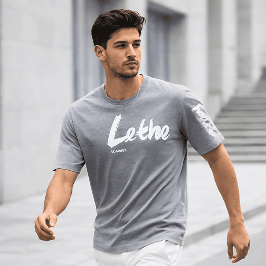 THE MEN THING Lethe Summer T-Shirt – Gray