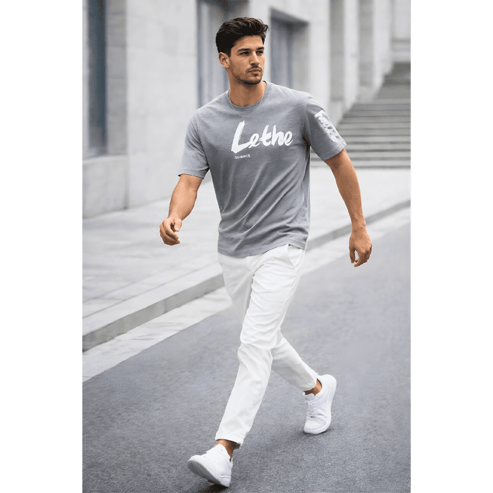 THE MEN THING Lethe Summer T-Shirt – Gray