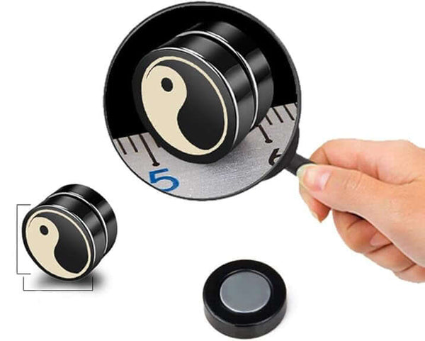 హార్మోనిక్స్ - పురుషులు & అబ్బాయిల కోసం మాగ్నెటిక్ నాన్-పియర్సింగ్ ప్యూర్ టైటానియం స్టీల్ స్టుడ్స్ చెవిపోగులు