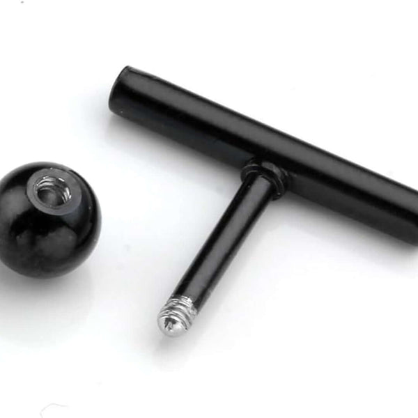 T-SHAPED - Titanium Steel Stud Earrings for Men & Boys (2 Pcs)