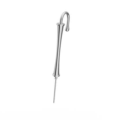 THE MEN THING Nose & Ear Ring Pair  (Both Ears) WHIMSY - Pure Titanium Steel Ear Crawler Hook Pin Cuff Earrings for Men & Boys (2 Pcs)