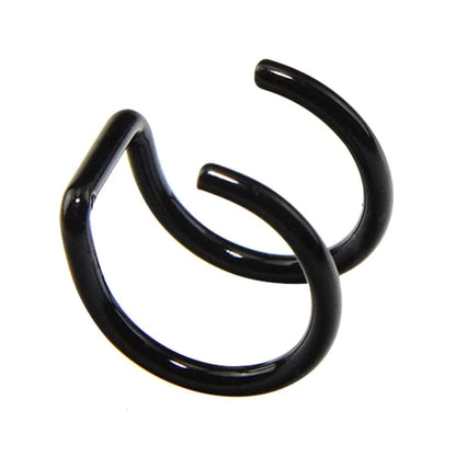 THE MEN THING Nose & Ear Ring SPARTA MAN - Non Piercing Earring – Pure Stainless Steel for Men and Boys (1 Pcs)