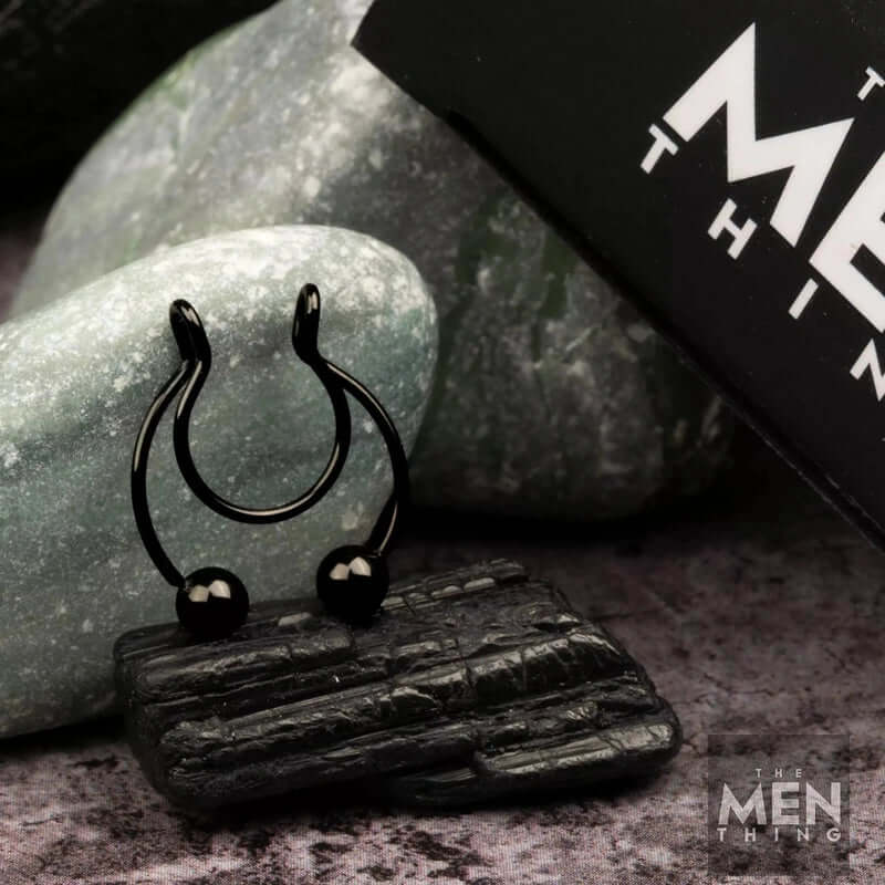 Buy Now Premium Nose Ear Ring SPARTA MAN Non Piercing Nose