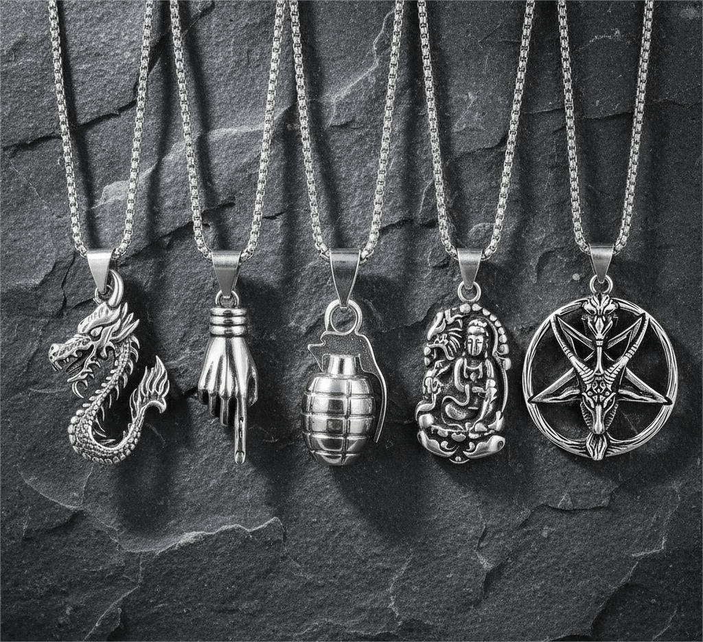 Aesthetic Chains For Mens Curb Rope Chain Stack Men Nominal