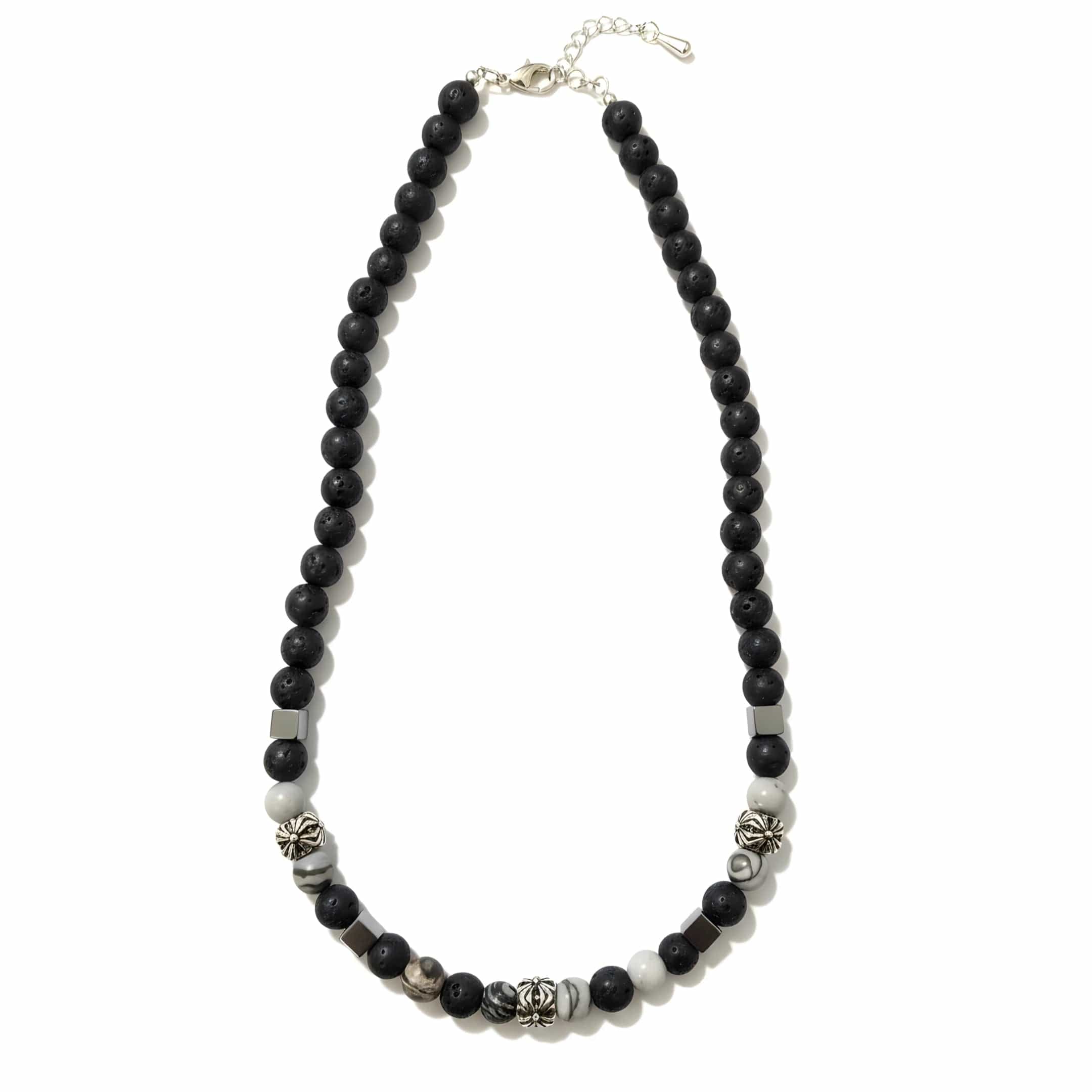 Kaelix Natural Stone Beads Necklace for Men — 8mm | TMT – THE MEN