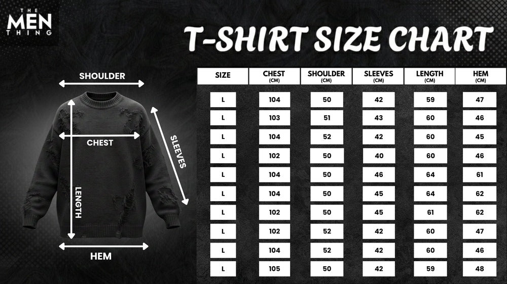 THE MEN THING RAVAGED KNITTED DISTRESSED oversized sweatshirt - Black