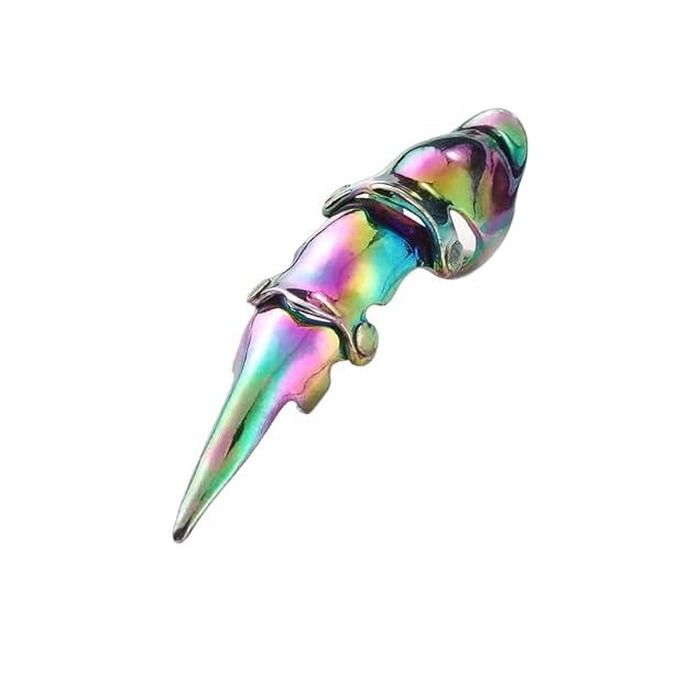 THE MEN THING Rings CHROMATIC - Adjustable Knuckle Joint Full Finger Ring for Men & Boys