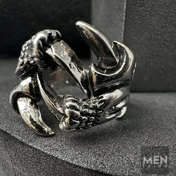 DEAMONCLAW - Alloy Adjustable Vintage Ring,American trending Style for Men & Boys