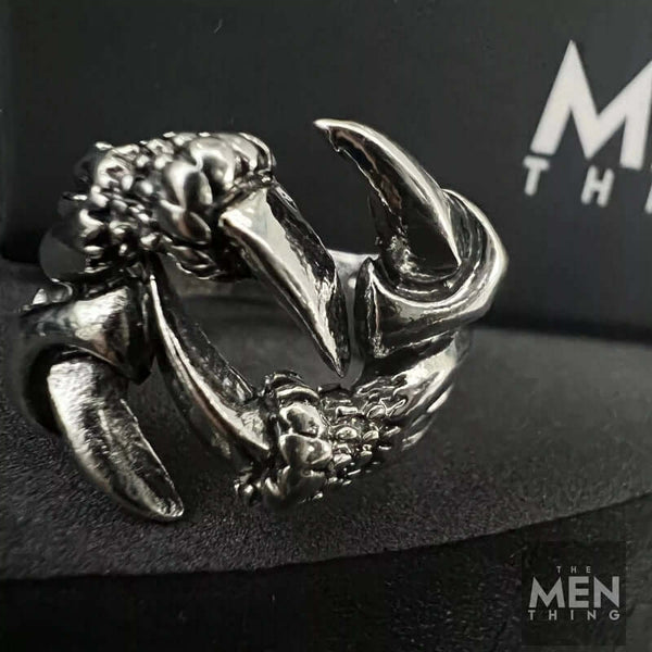 DEAMONCLAW - Alloy Adjustable Vintage Ring,American trending Style for Men & Boys