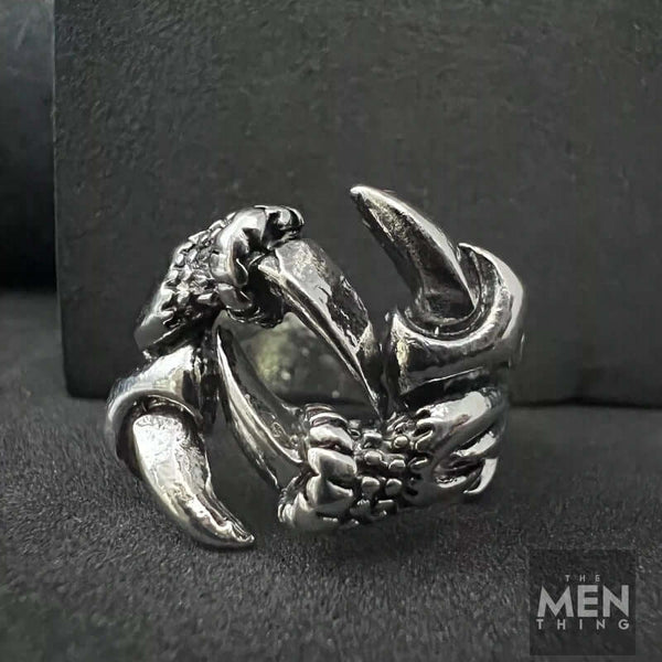 DEAMONCLAW - Alloy Adjustable Vintage Ring,American trending Style for Men & Boys