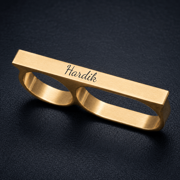 ENGRAVED - Rebellious Three Gold