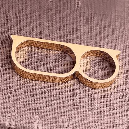 THE MEN THING Rings ENGRAVED - Rebellious Three Gold